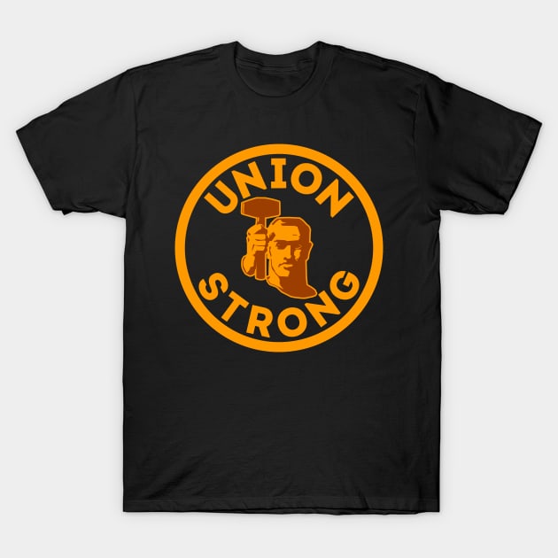 Union Strong Vintage Logo T-Shirt by MMROB